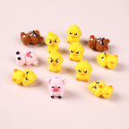 Silicone 3D Focal Beads Angry Animal Front Facing Expression