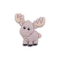 Silicone Focal Beads Elk Friendly Expression with Detailed Antlers 20pcs 4
