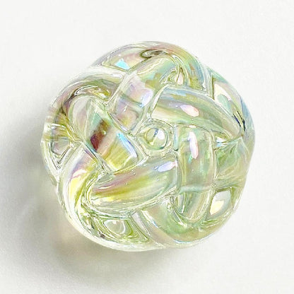 Transparent Acrylic Beads 16mm 18mm Iridescent Rainbow 10pcs 8