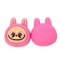 Silicone 3D Focal Beads Bunny Faces LaBuB Head Multi Color 20pcs 2