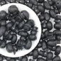 3D Black Crow Hat Silicone Focal Beads 20pcs