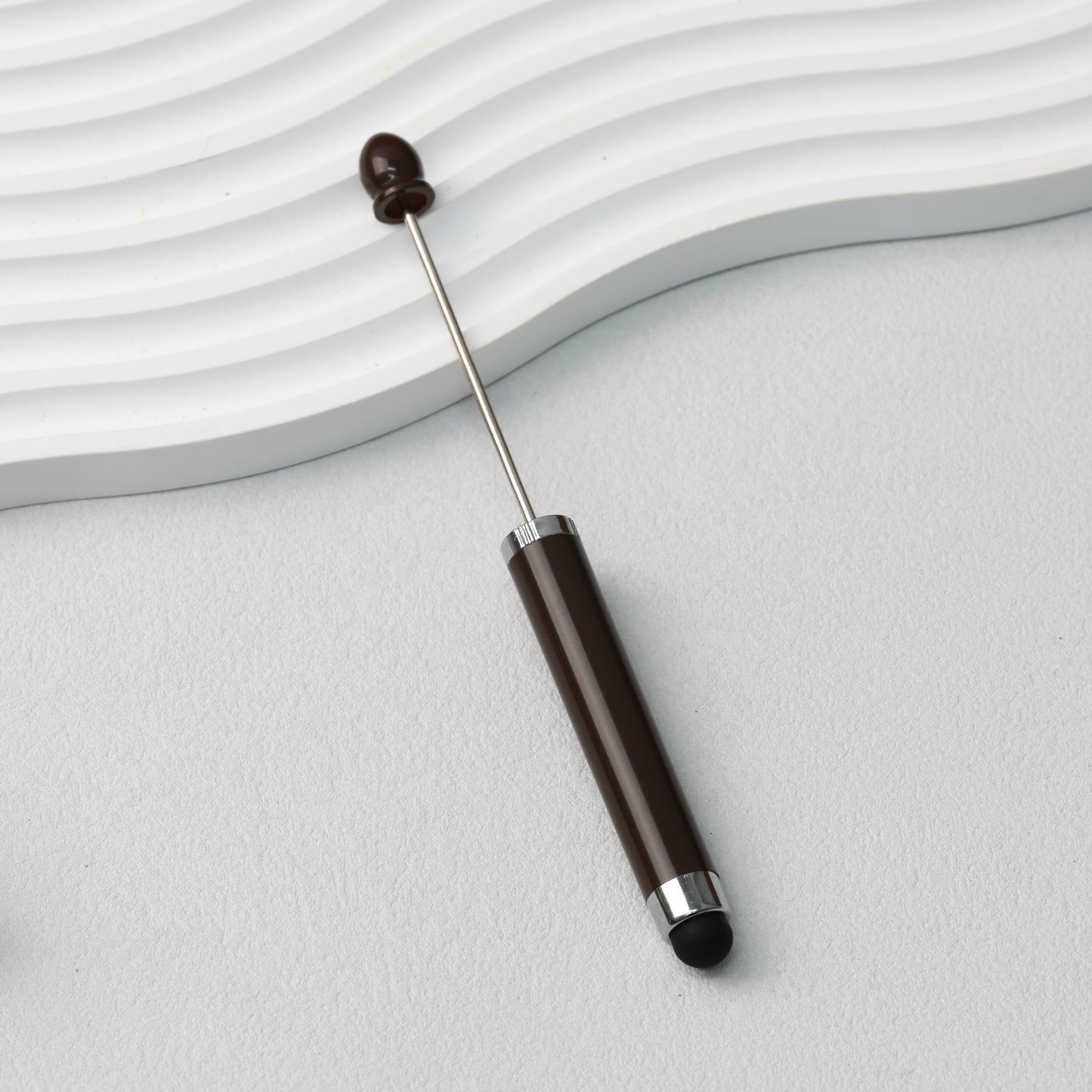 Beadable Stylus Pen Plastic Multi Color 3 in 1 Function