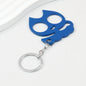 Cat Shaped Self Defense Keychain Survival Finger Clasp Compact