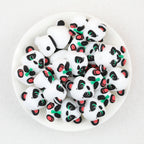 3D Cute Bamboo Panda Silicone Focal Beads 20Pcs  2