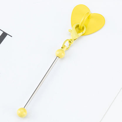 Beadable Metal Cup Charms Heart-shaped
