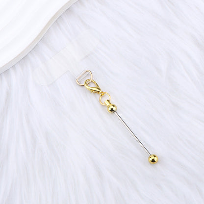 Beadable Plastic Tether Tabs With Bars
