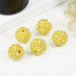 Bubblegum Ball Rhinestone Beads 12mm Multicolor Sparkle 50pcs 7