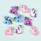 Silicone 3D Focal Beads My Little Pony Front Facing 20pcs 2