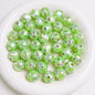 Diamond Round Acrylic Beads 16mm Glossy Faceted Mixed Colors 10pcs 10