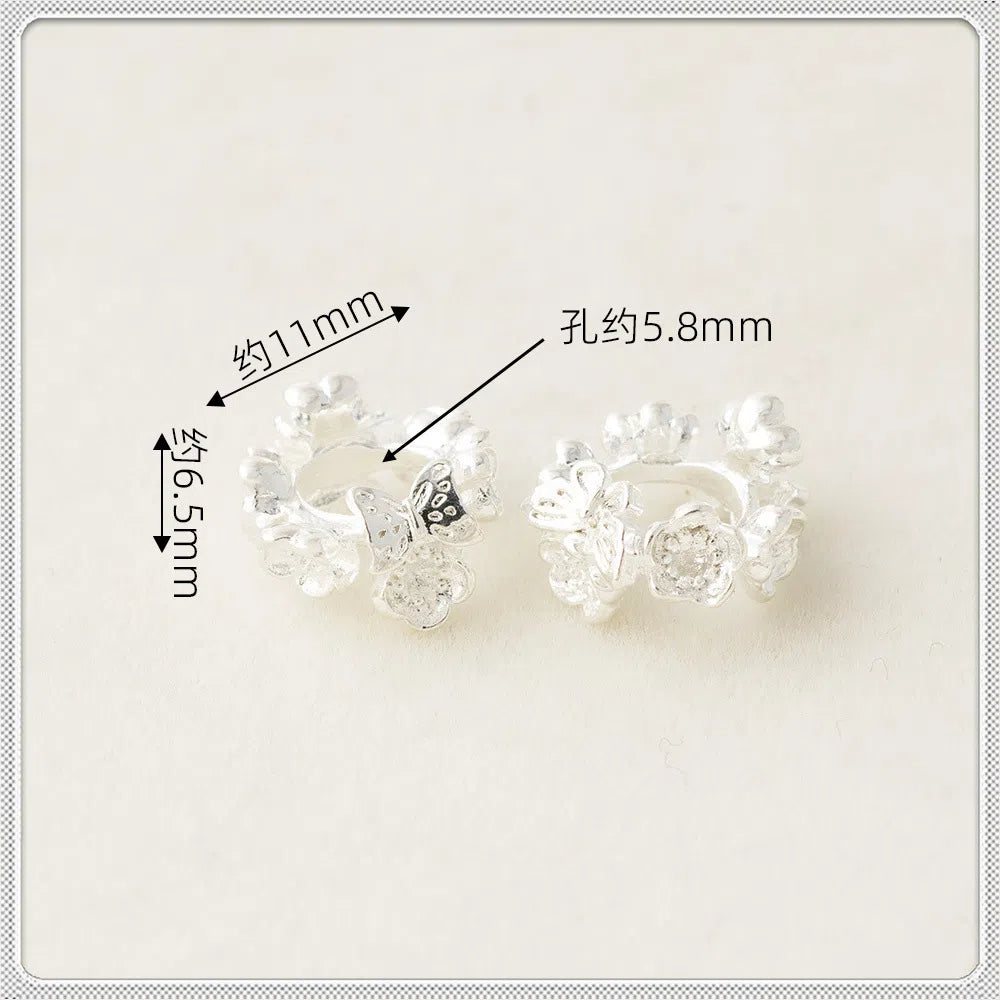 Alloy Wreath Spacer Beads 11mm Antique Silver 100pcs 3