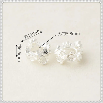 Alloy Wreath Spacer Beads 11mm Antique Silver 100pcs 3