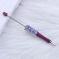 Star Sequin Creative Beadable Pen Plastic 19