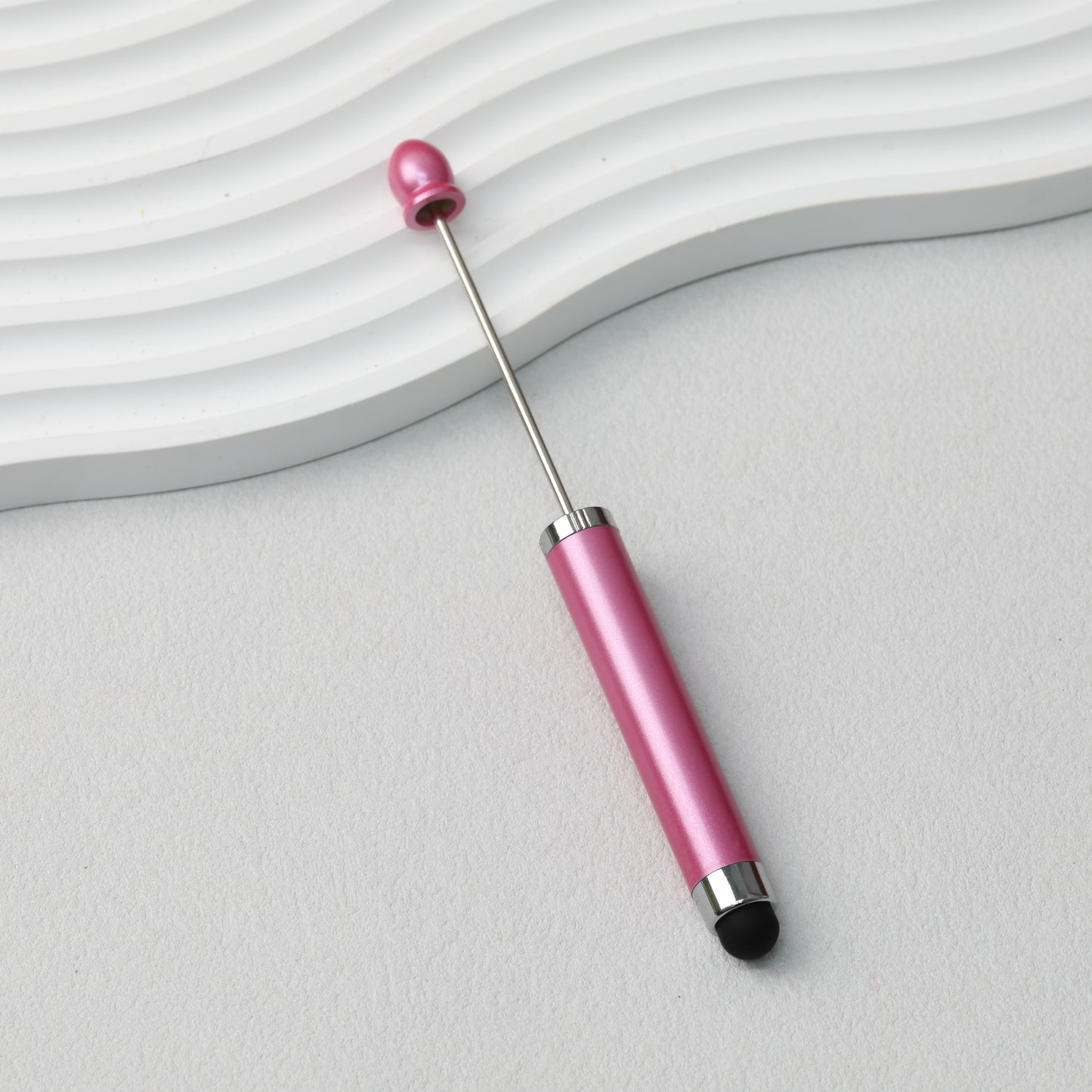 Beadable Stylus Pen Plastic Multi Color 3 in 1 Function