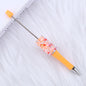 Beadable Pen with Creative Sequin Petal Decoration 7