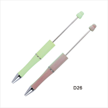Beadable Pen Light-Sensitive Color Changing Pastel Plastic Shell 20