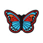 Silicone Focal Beads Butterfly Be Kind Always Purple Phrase Detail 15