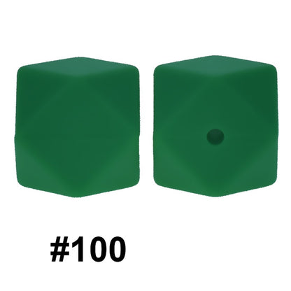 hexagon silicone beads 100
