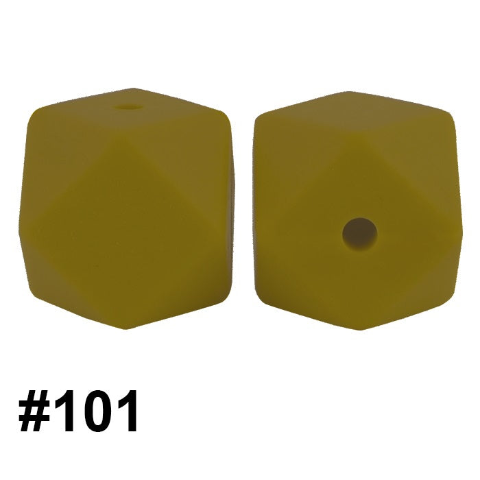 hexagon silicone beads 101