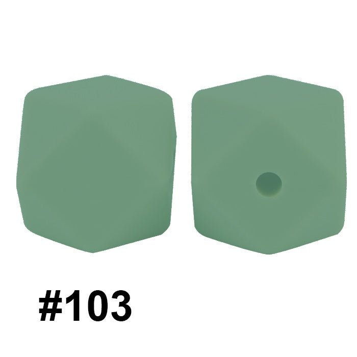 hexagon silicone beads 103