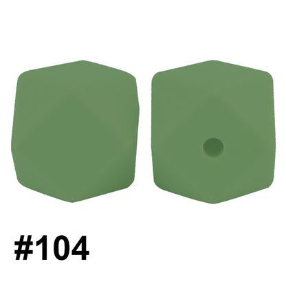 hexagon silicone beads 104