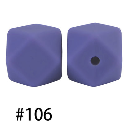 hexagon silicone beads 106