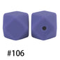 hexagon silicone beads 106