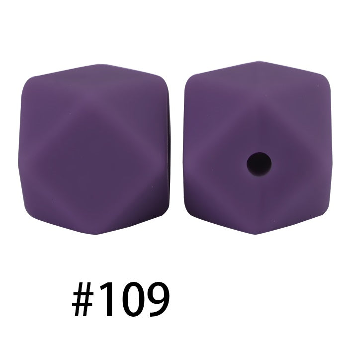 hexagon silicone beads 109