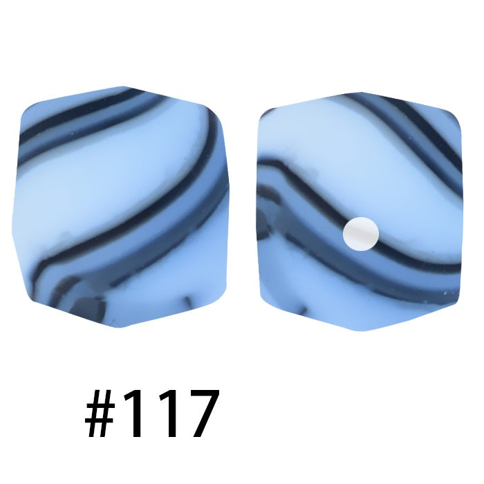 hexagon silicone beads 117