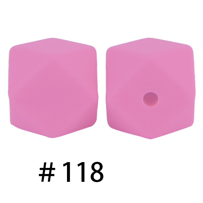 hexagon silicone beads 118