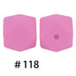 hexagon silicone beads 118