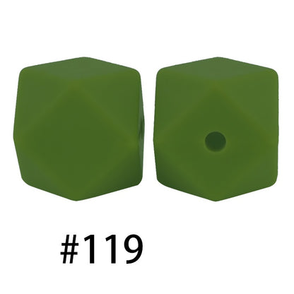hexagon silicone beads 119