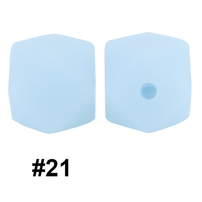 hexagon silicone beads 21