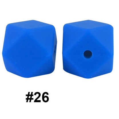 hexagon silicone beads 26