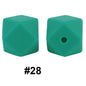 hexagon silicone beads 28