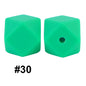 hexagon silicone beads 30