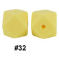 hexagon silicone beads 32