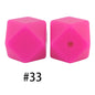 hexagon silicone beads 33