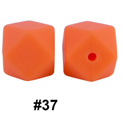 hexagon silicone beads 37