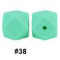 hexagon silicone beads 38