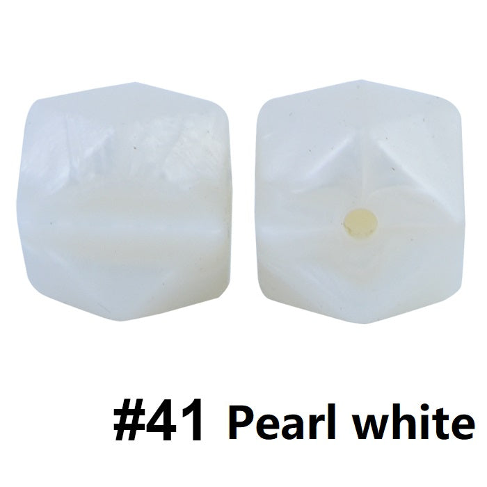 hexagon silicone beads 41