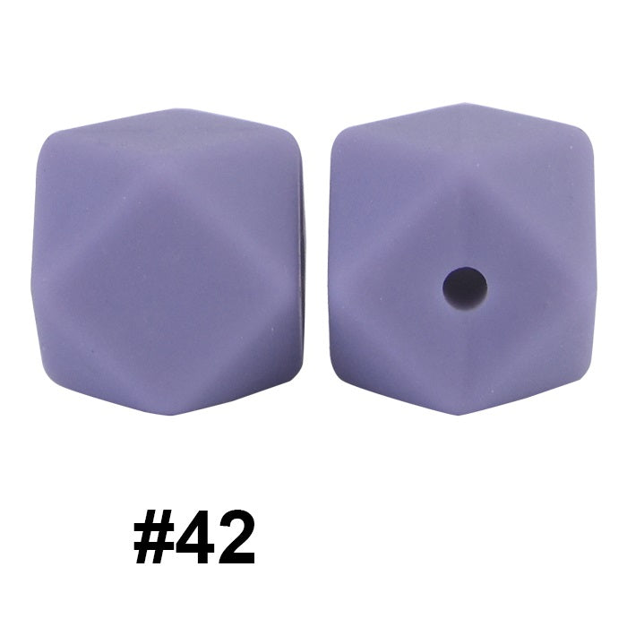 hexagon silicone beads 42