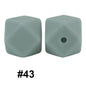 hexagon silicone beads 43
