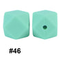 hexagon silicone beads 46