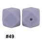 hexagon silicone beads 49