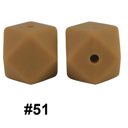 hexagon silicone beads 51