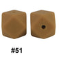 hexagon silicone beads 51
