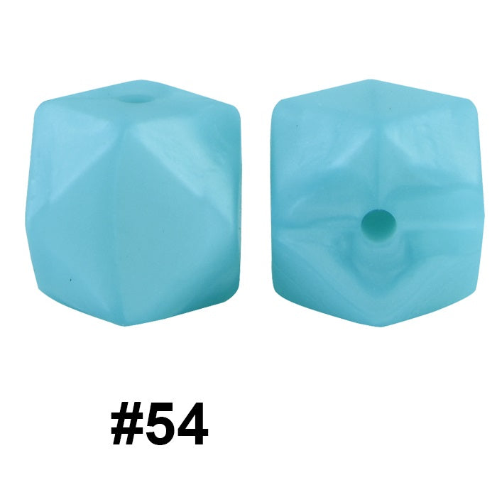 hexagon silicone beads 54