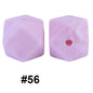 hexagon silicone beads 56