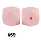 hexagon silicone beads 59