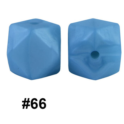 hexagon silicone beads 66